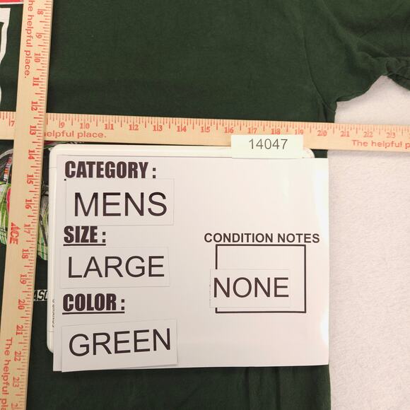 NASCAR 88 Dale Earnhart Jr Graphic Short Sleeve Racing T Shirt Mens Size L Green - Picture 7 of 9